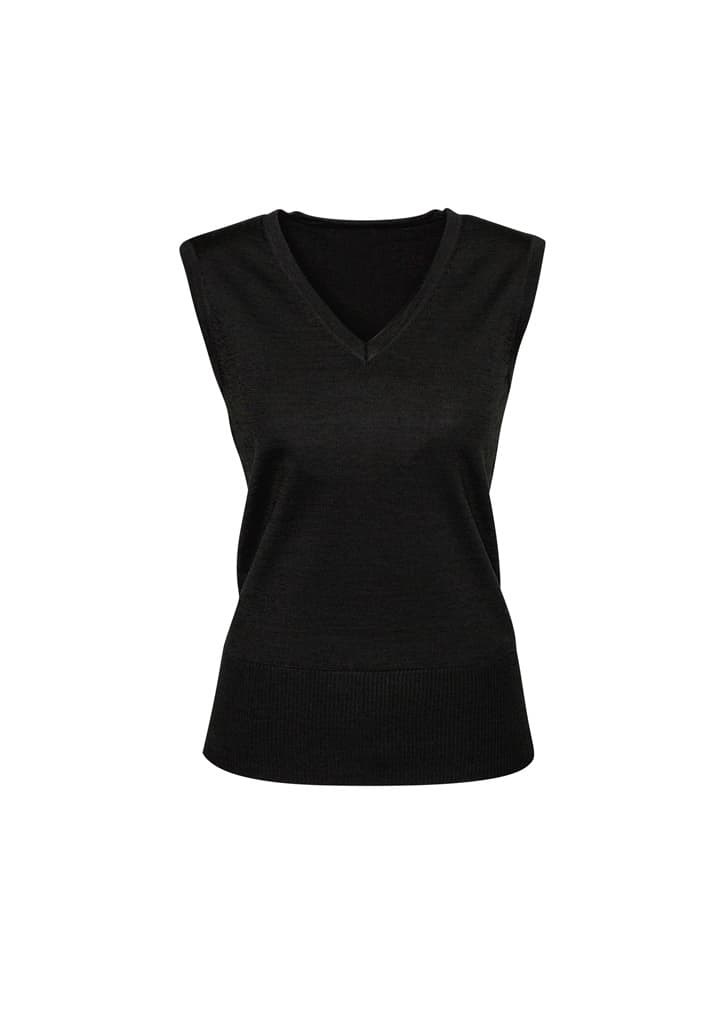 Milano Womens Vest — Black
