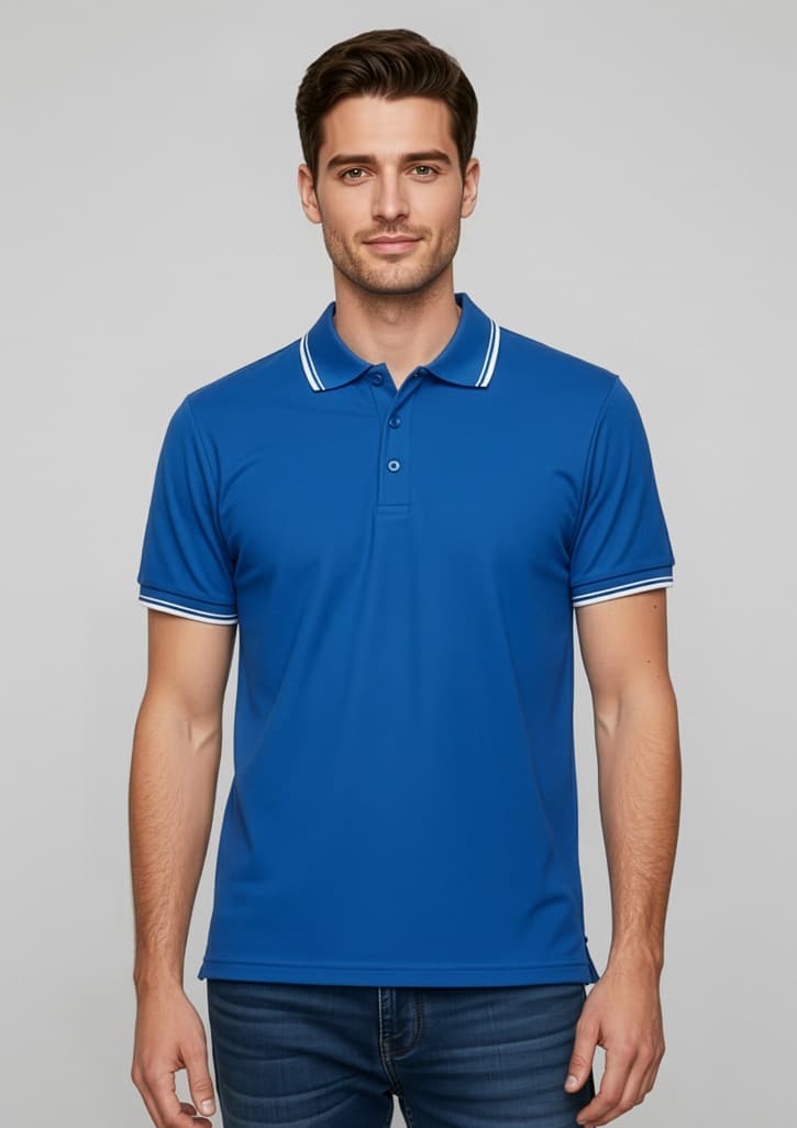 Biz Collection Cambridge Mens Short Sleeve Polo
