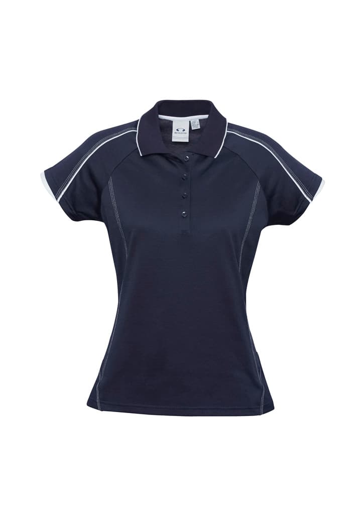 Biz Collection Blade Womens Short Sleeve Polo