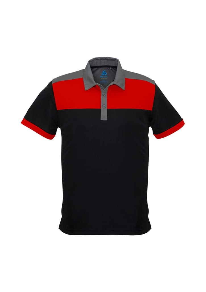 Biz Collection Charger Mens Short Sleeve Polo