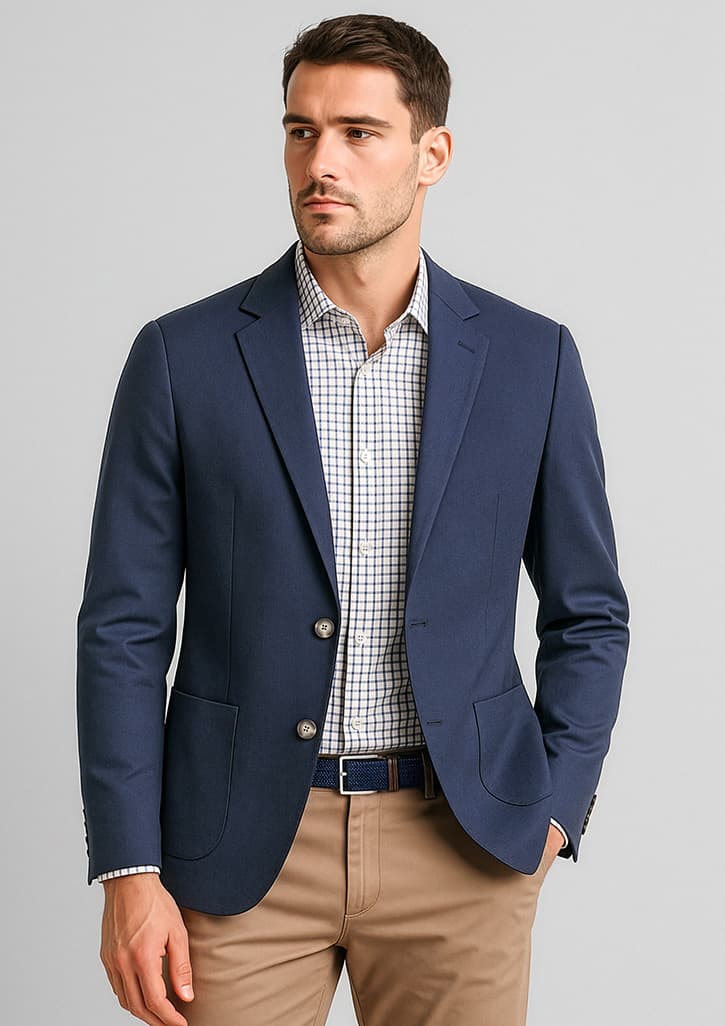 Arden Mens Blazer — Navy