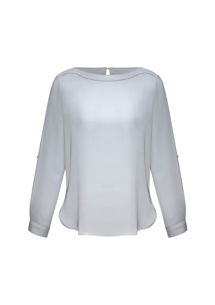 Biz Collection Madison Womens Boatneck Top