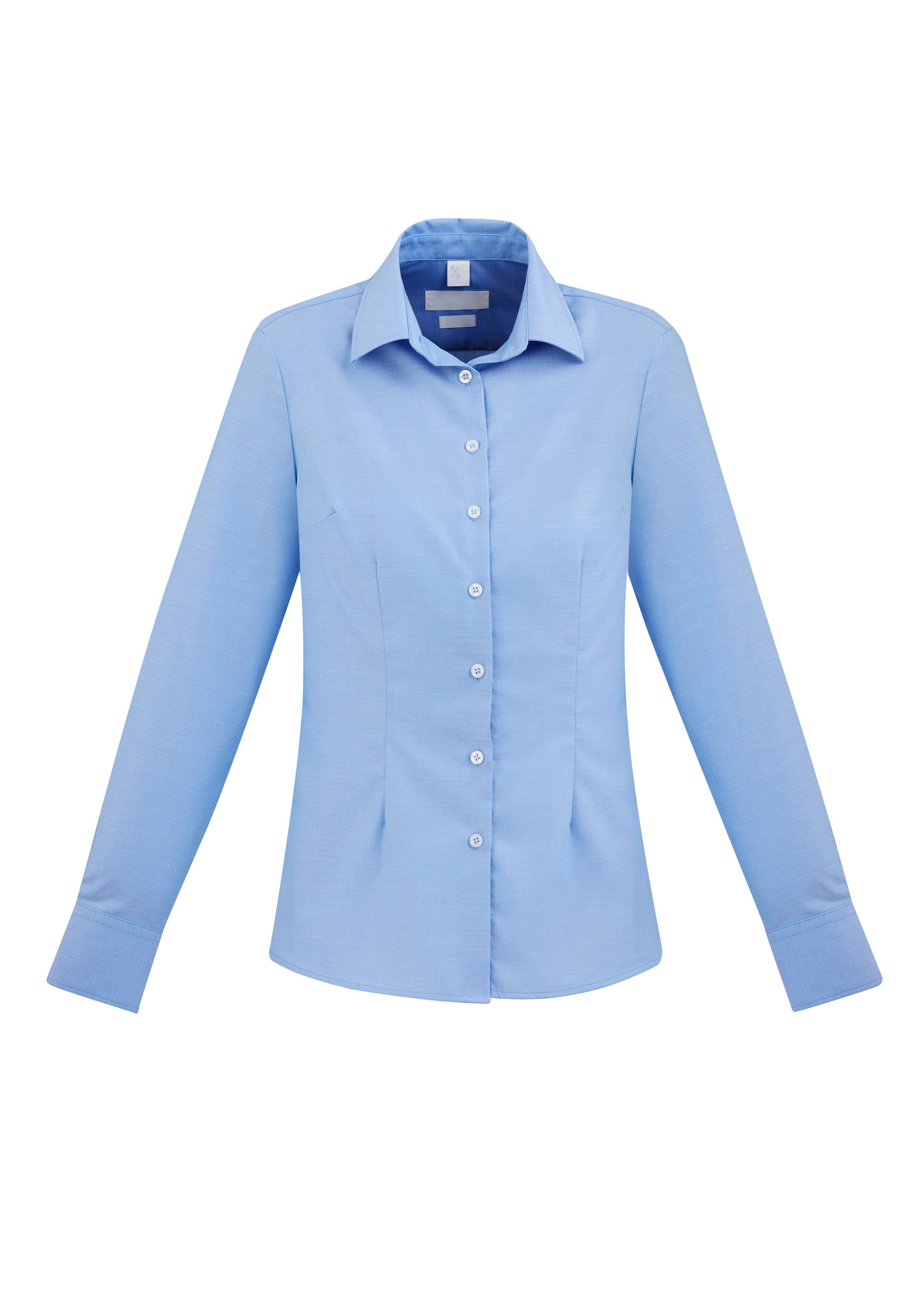 Regent Womens Long Sleeve Shirt — Blue