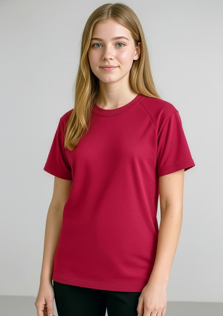 Biz Collection Sprint Kids Short Sleeve Tee