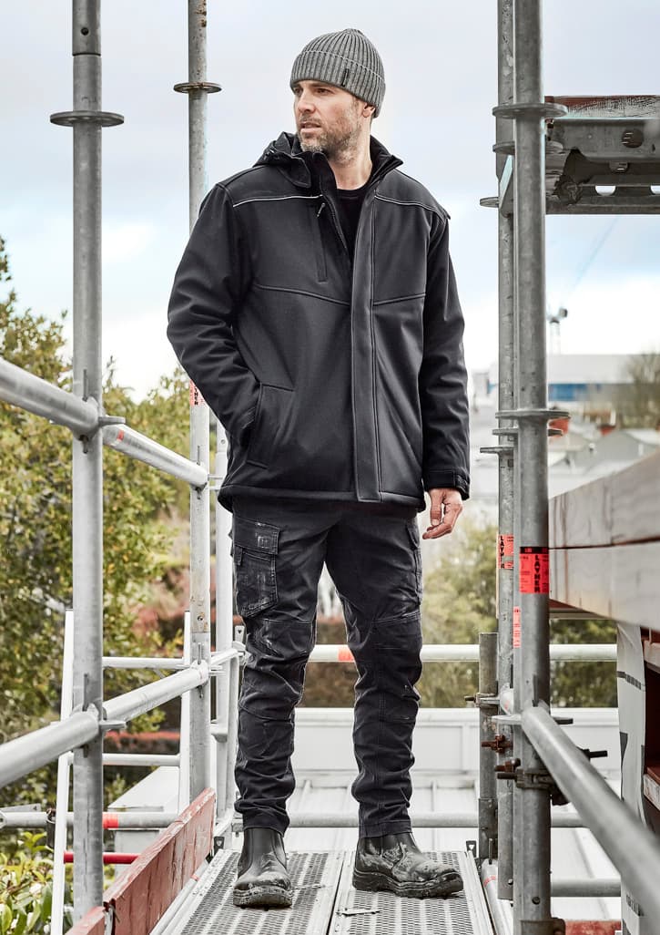 Unisex Antarctic Softshell Jacket — Black