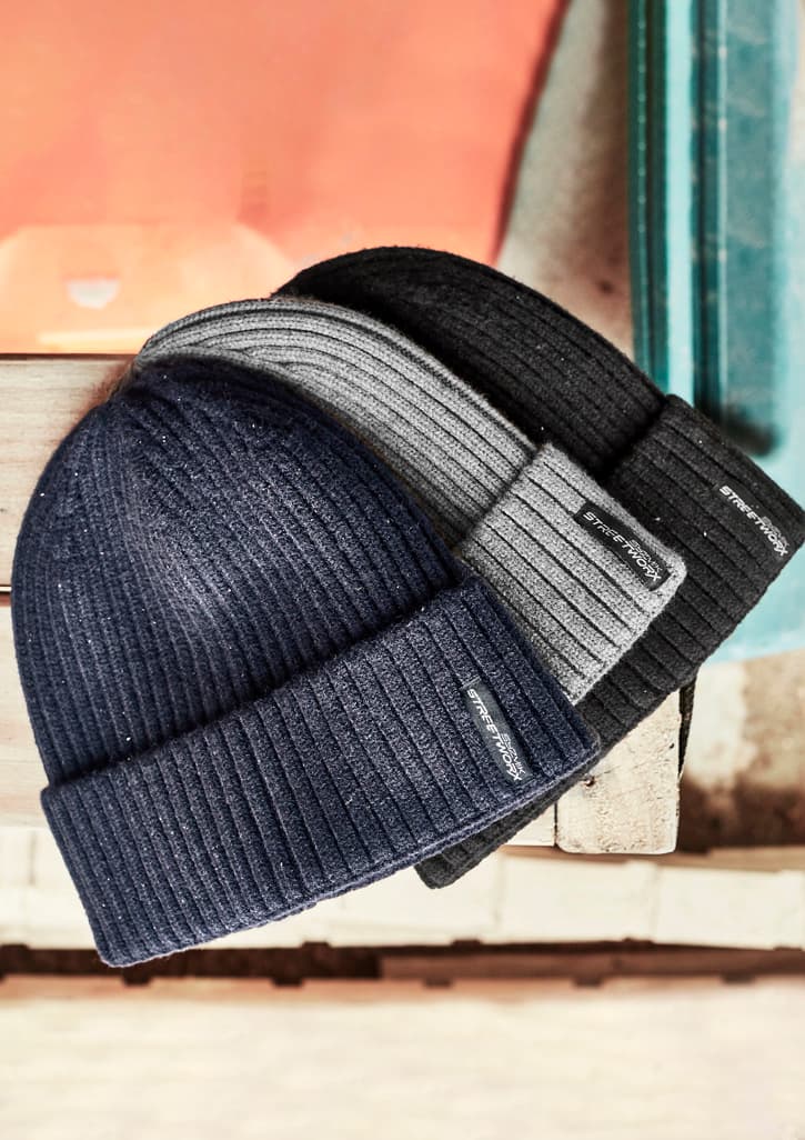 Unisex Streetworx Beanie — Black