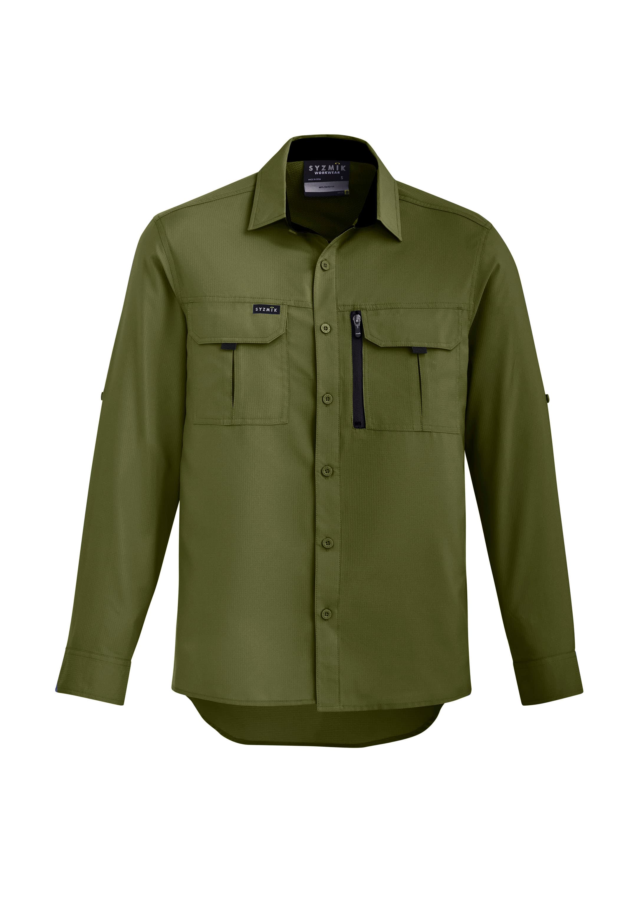 Mens Outdoor Long Sleeve Shirt — Army