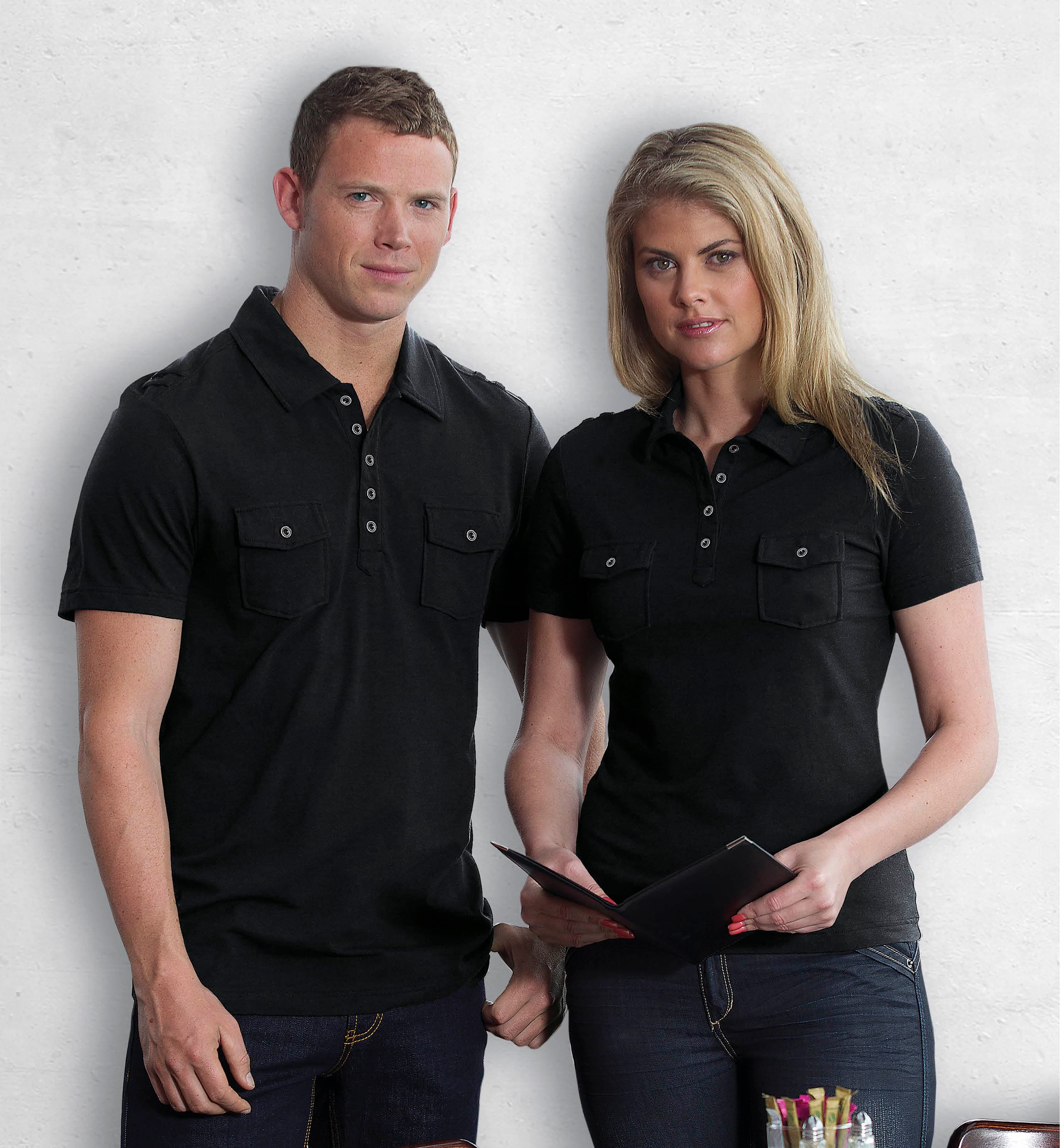 Fusion Polo - Womens — Black