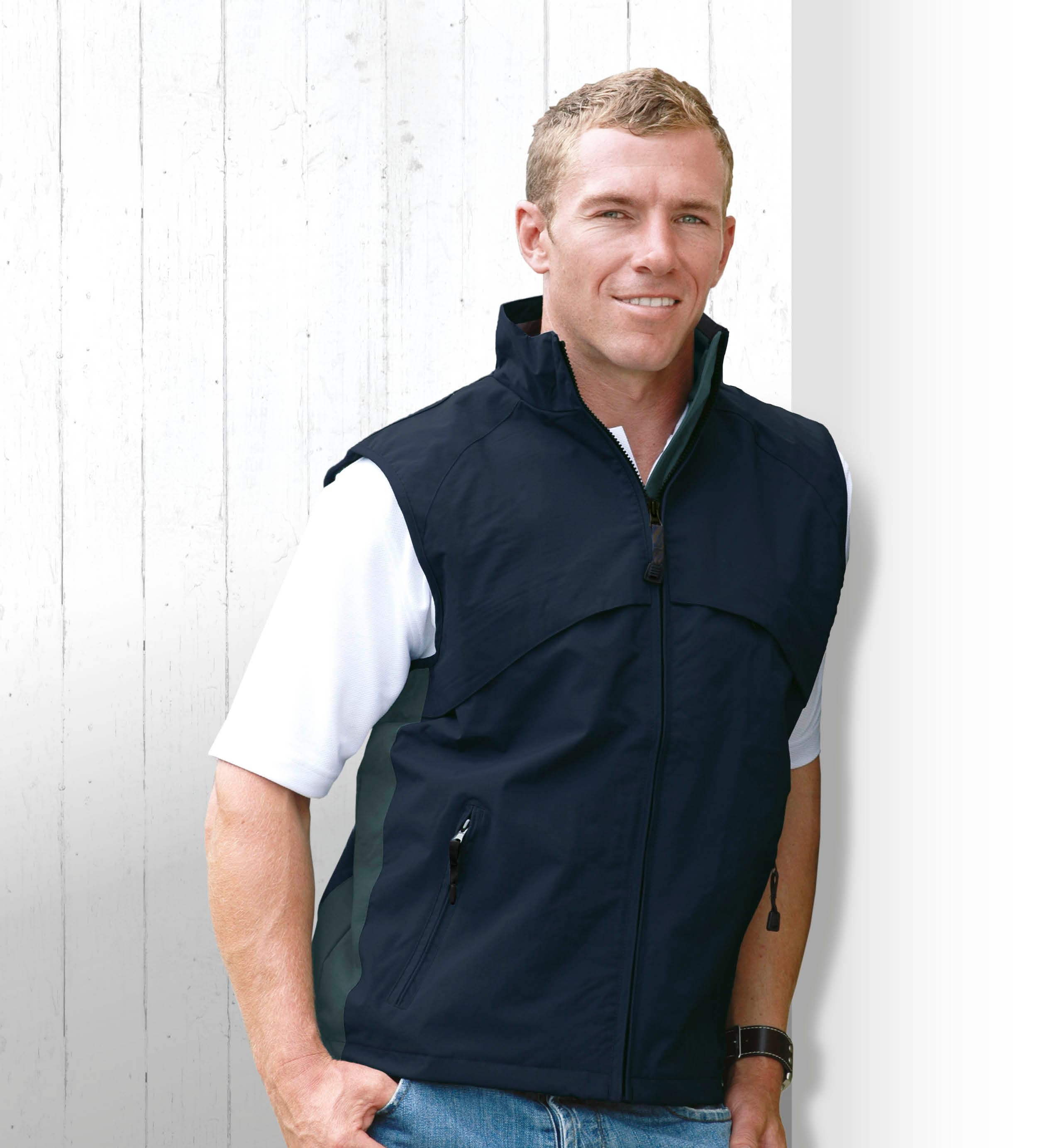Gravity Vest — Navy/Charcoal