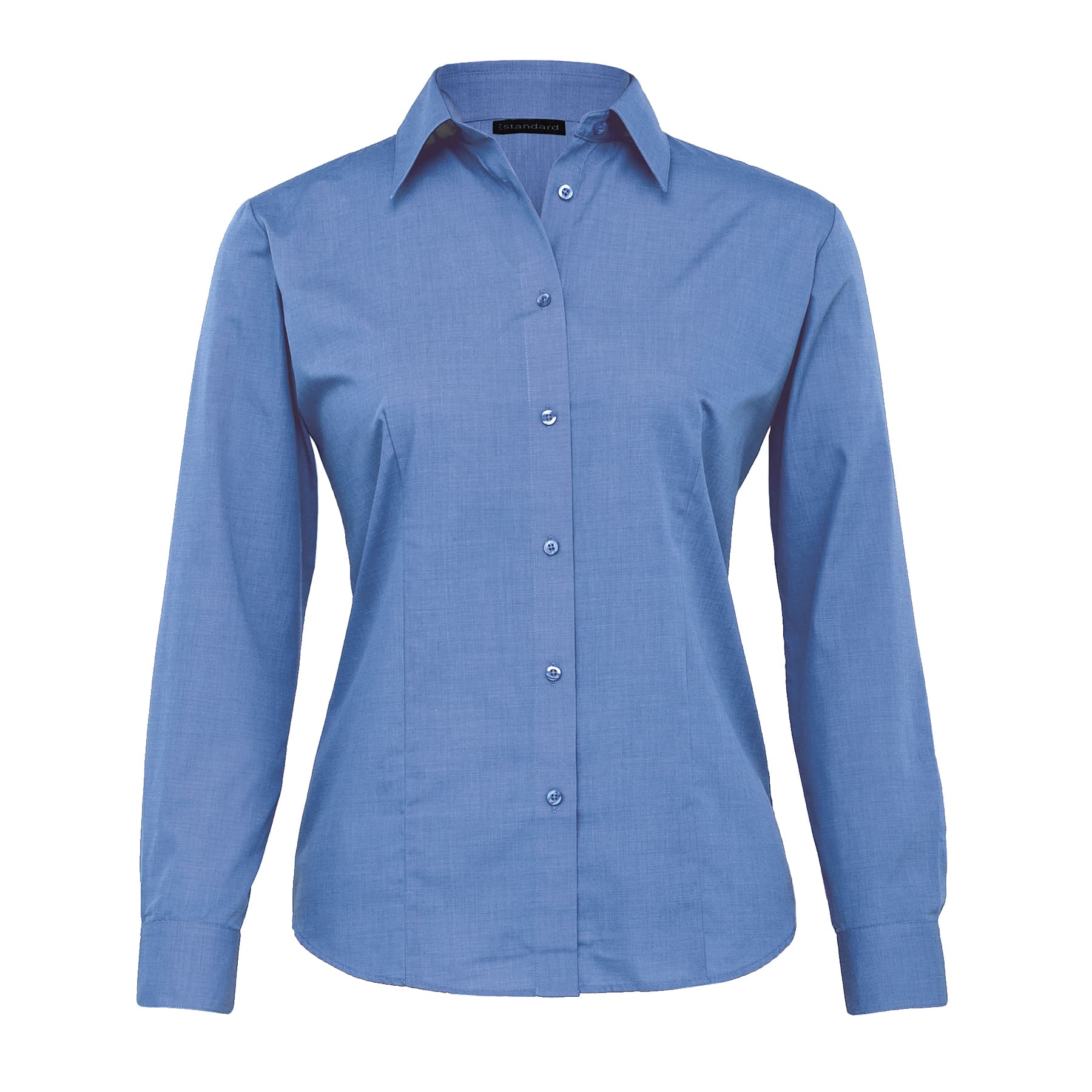 The End on End Shirt - Womens — Mid Blue