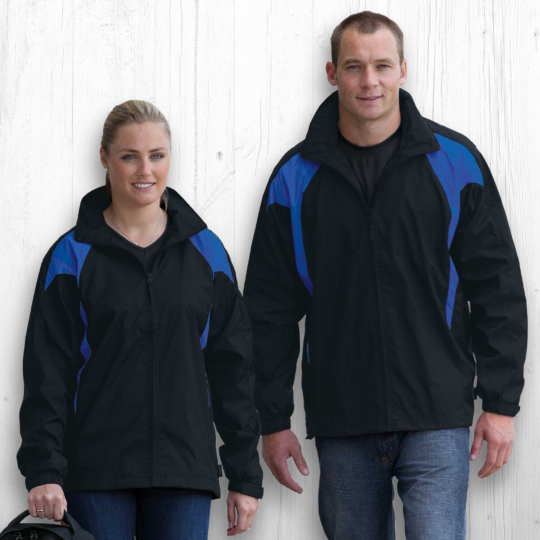 Spliced Zenith Jacket — Black/Charcoal