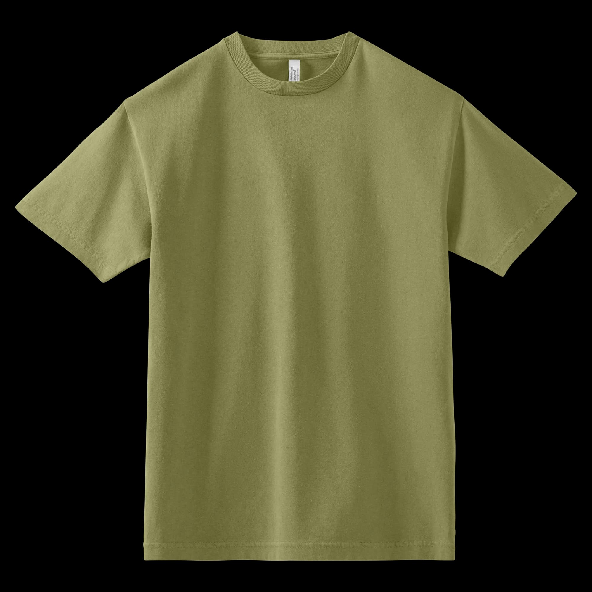 1301GD American Apparel Unisex Faded Heavyweight Cotton T — Faded Army