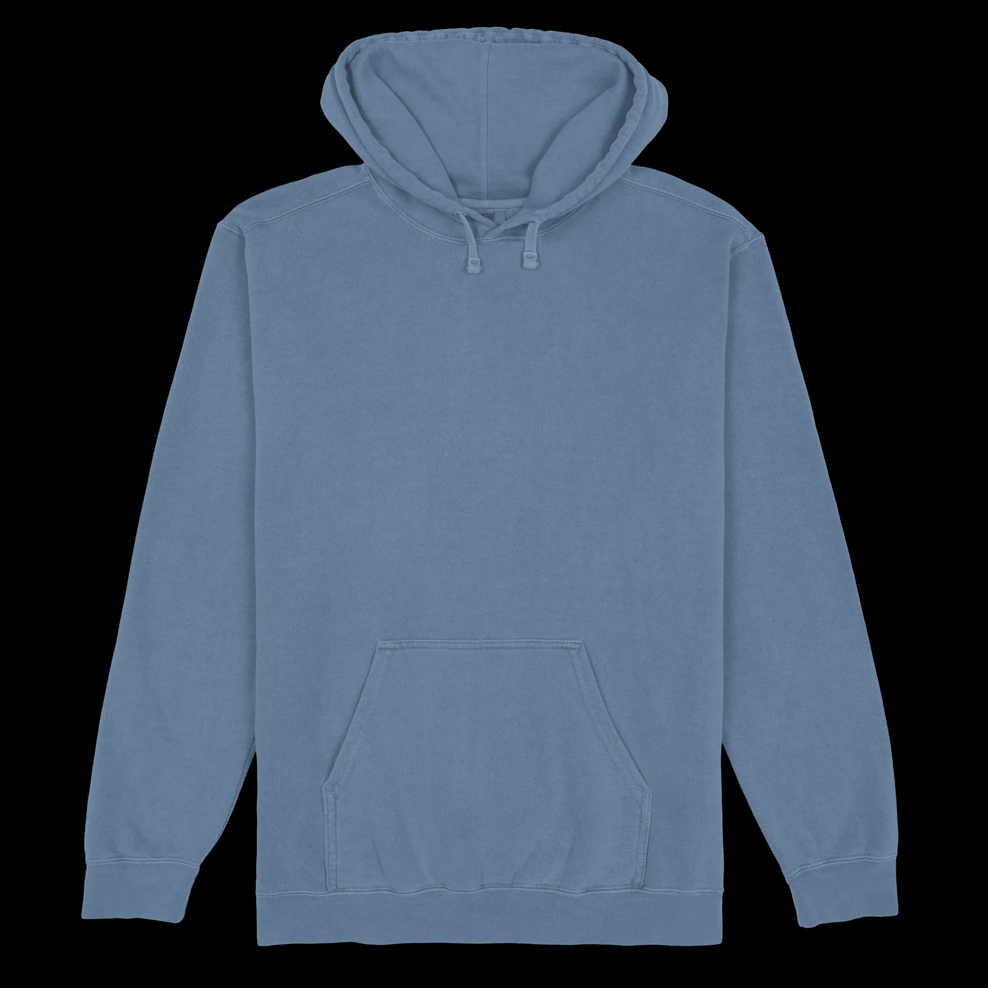 1567 Comfort Colors Adult Hooded Sweatshirt — Blue Jean