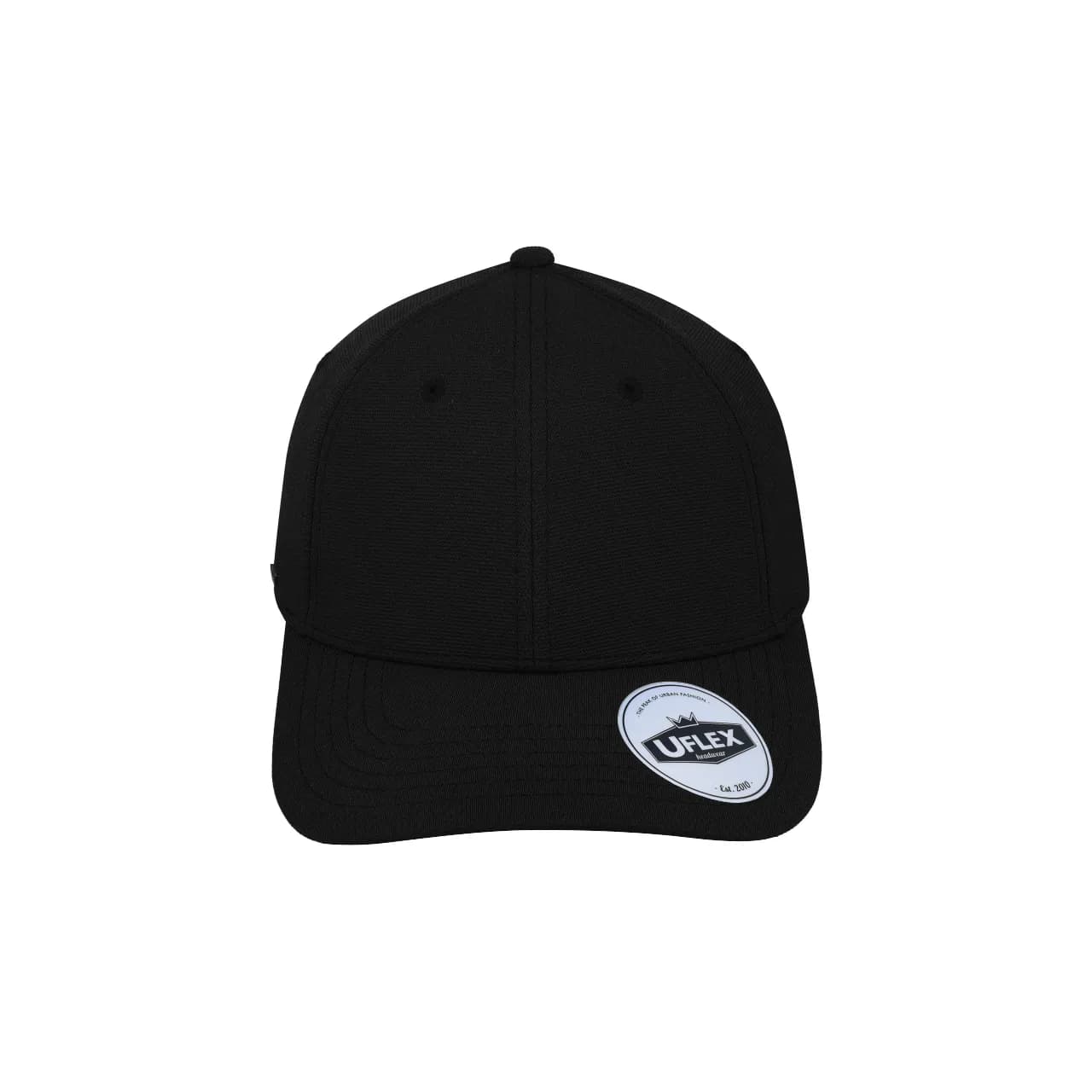 U21608 UFlex Adults Recycled Ottoman Cap — Black