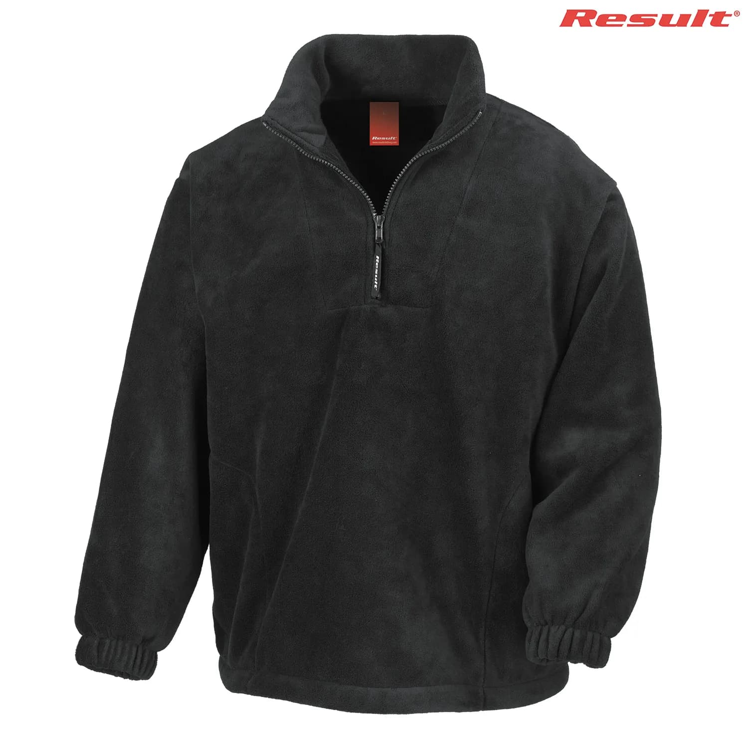 R033X Result Adult Polartherm Qtr. Zip Top — Black