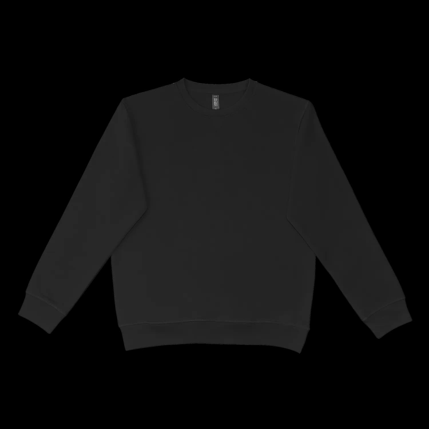 UCC320 Urban Collab The Broad Crewneck — Black