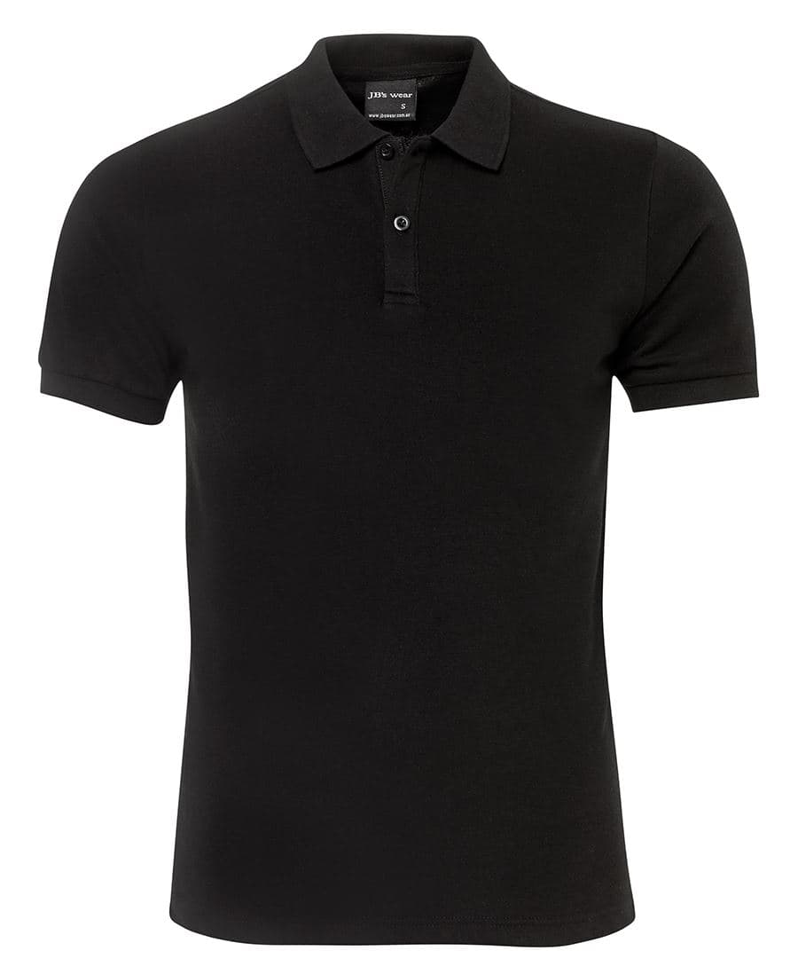 JB's FITTED POLO — Black