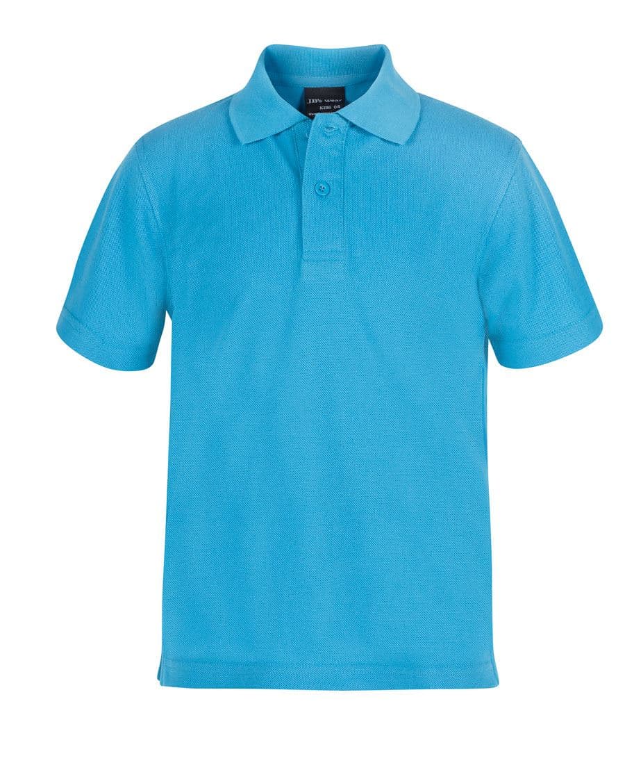 JB's KIDS S/S 210 POLO — Aqua