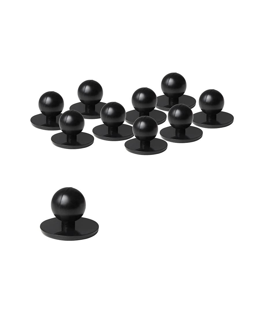 JB's CHEF'S BUTTON — Black