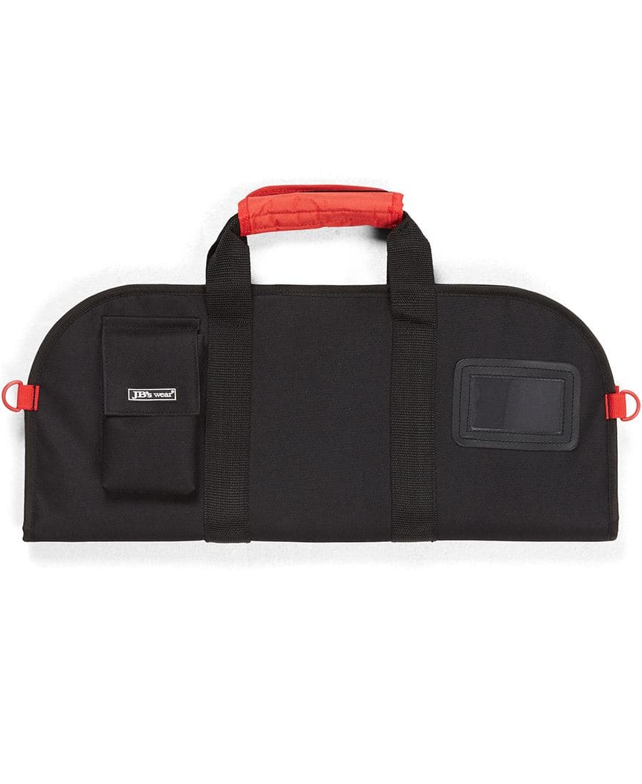 JB's CHEF'S KNIFE BAG — Black/Red