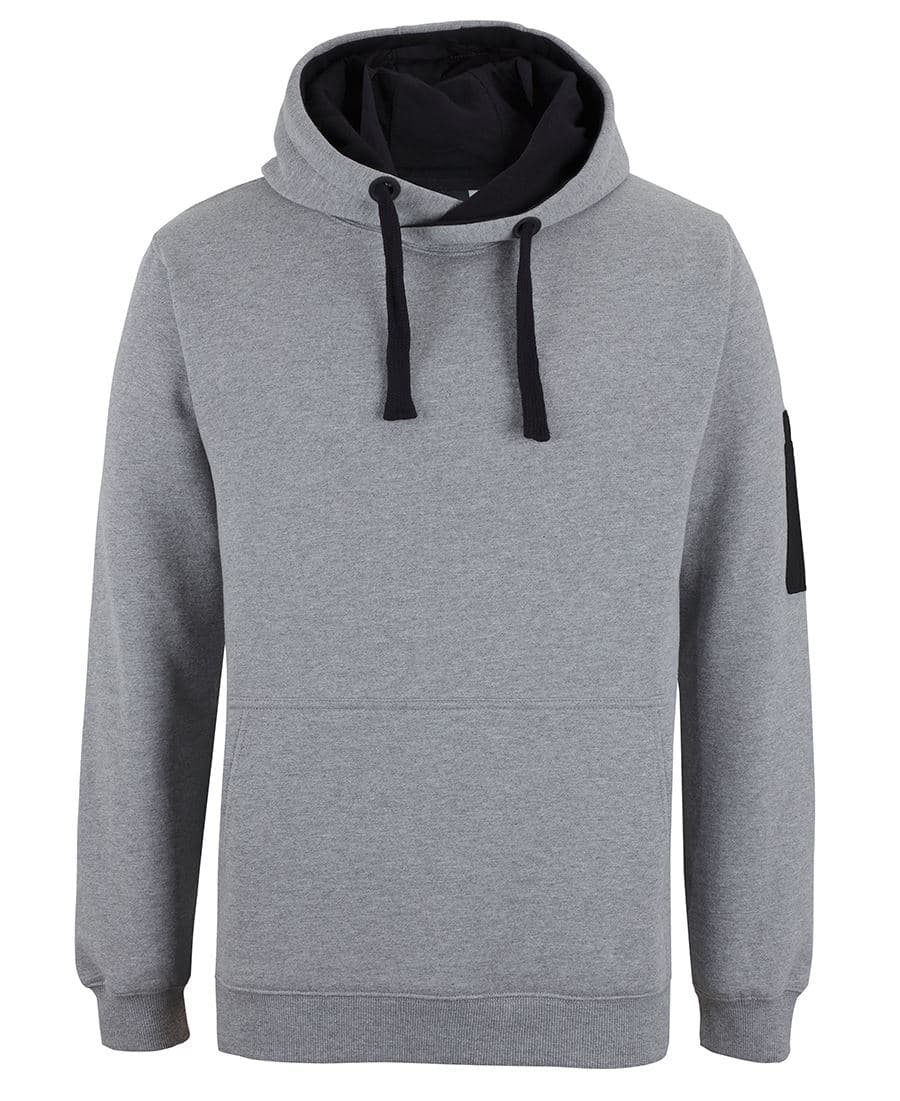 JB's 350 TRADE HOODIE — 13% Marle/Black