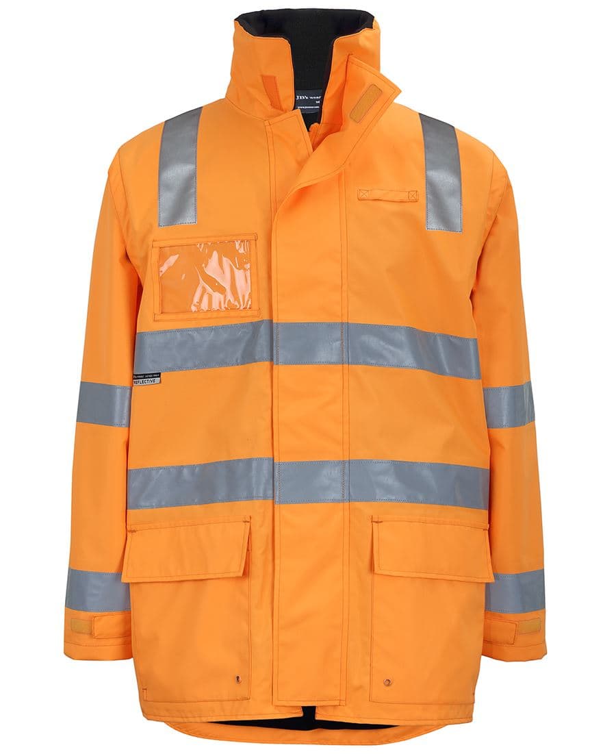 JB's AUST. RAIL D+N ZIP OFF SLEEVE L/LINE JACKET ORANGE-2XS — Orange