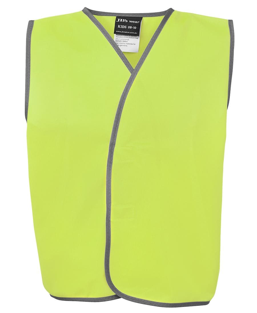 JB's HV KIDS SAFETY VEST — Lime