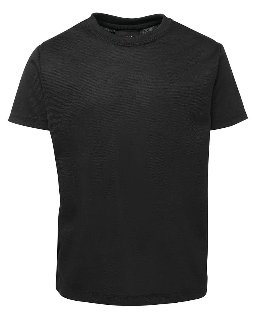 PODIUM POLY TEE — Black