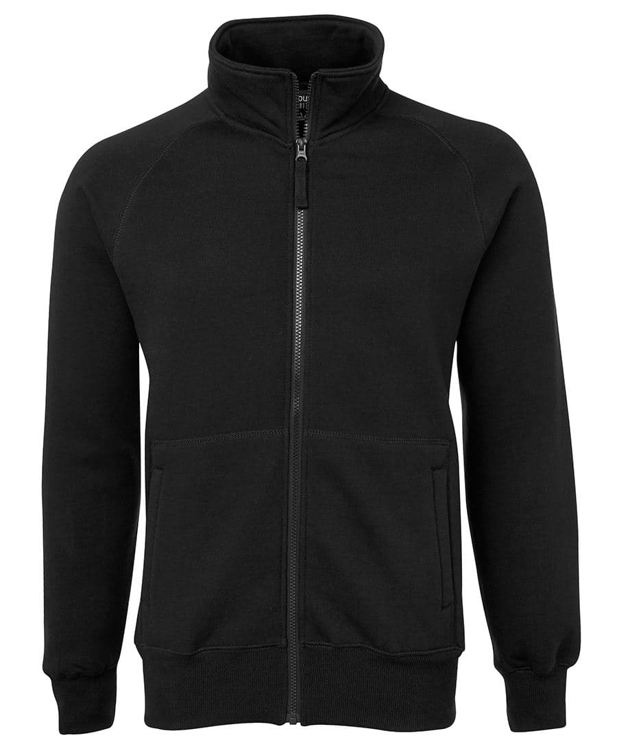 C of C FULL ZIP FLEECY BLACK -2XS — Black