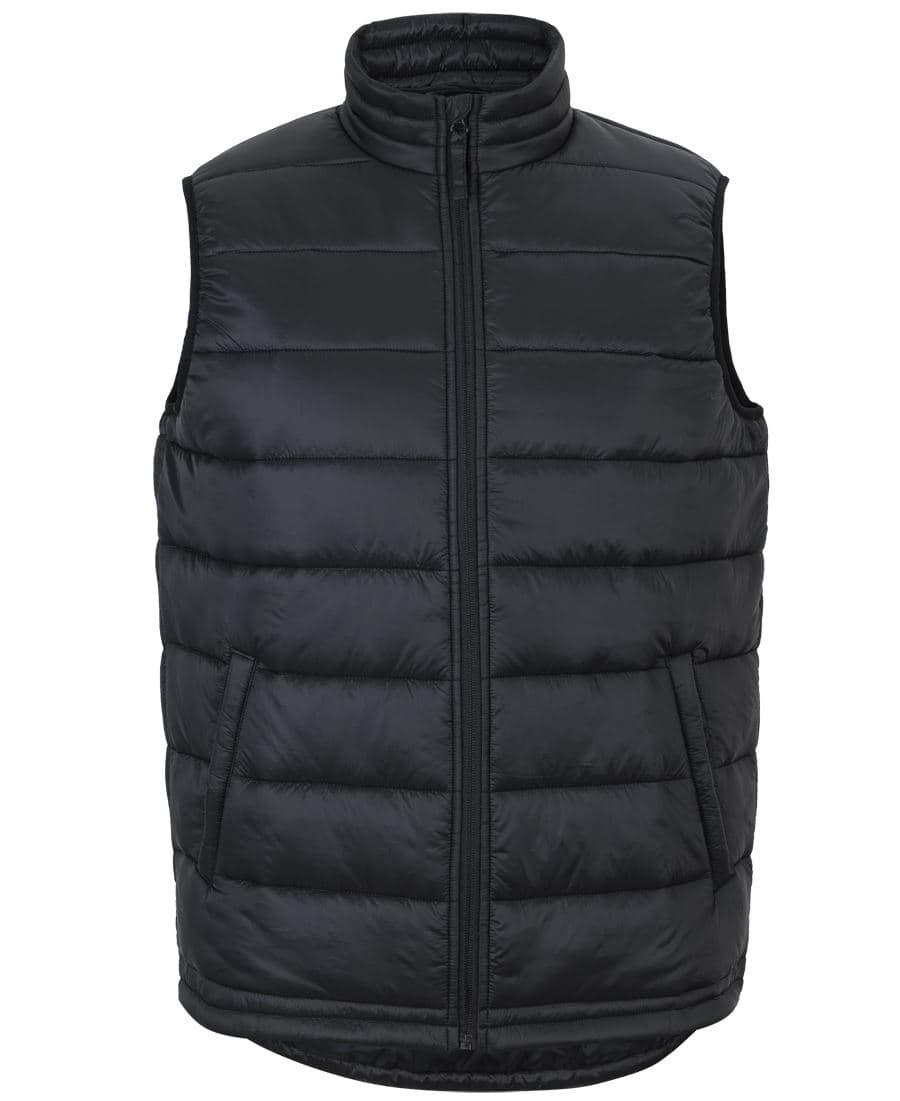 JB's URBAN PUFFER VEST — Black