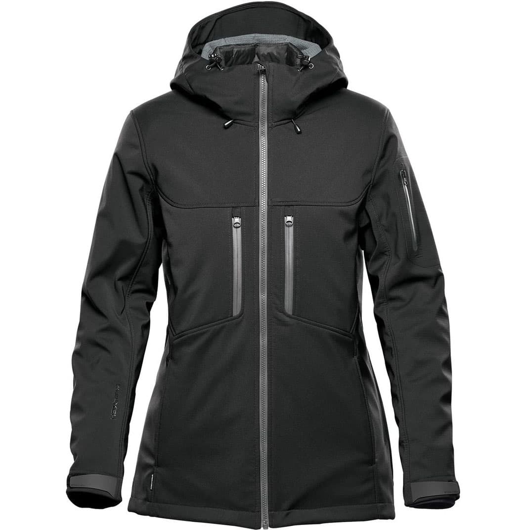 WOMENS EPSILON SYSTEM JACKET  — Black
