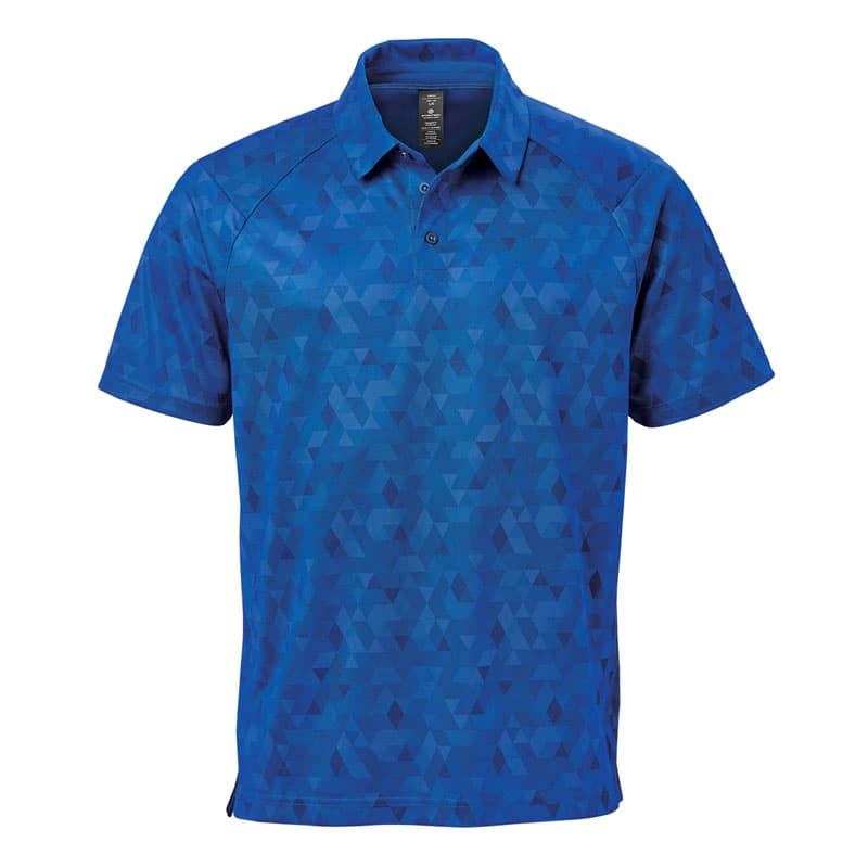 MENS GALAPAGOS POLO — Blue