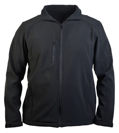 THE SOFTSHELL CHILDRENS JACKET  — Black