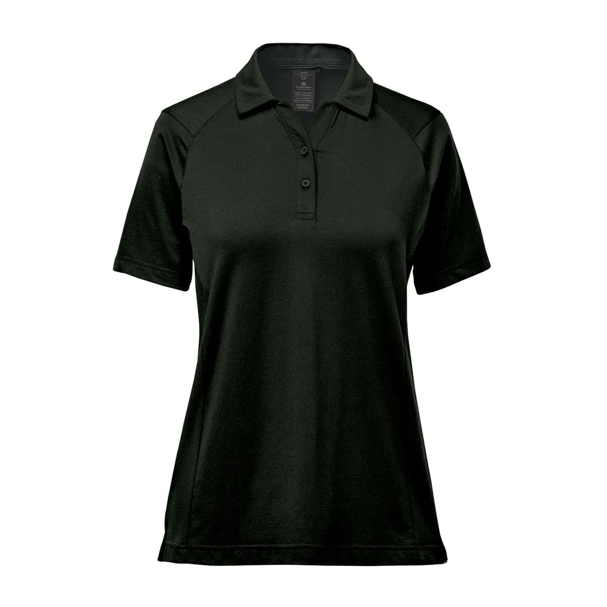 Legend Clothing Womens Oasis S/S Polo BLACK-2XL