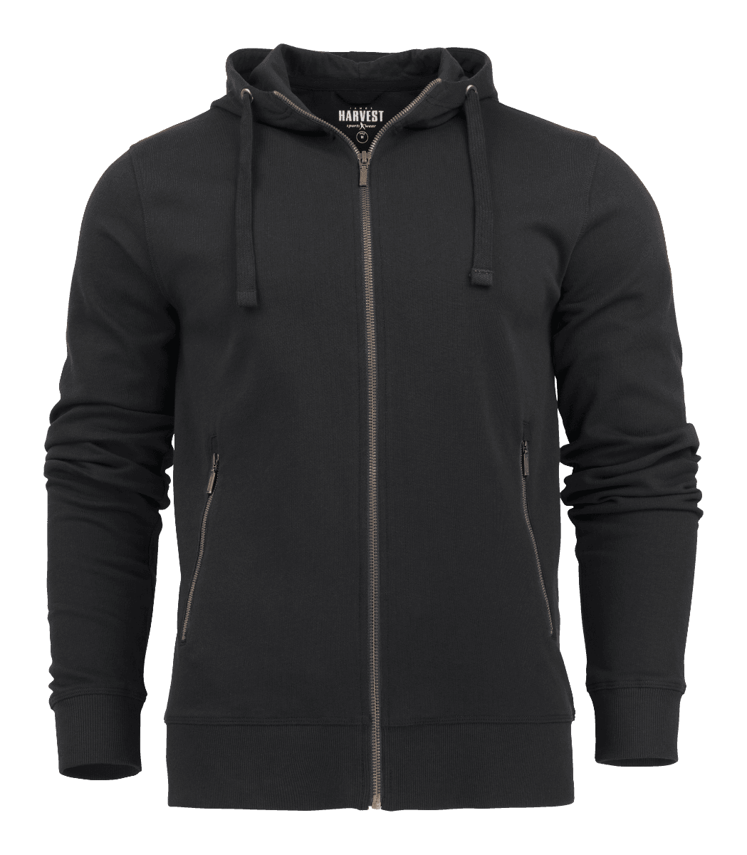 DUKE MENS HOODED JACKET — Black