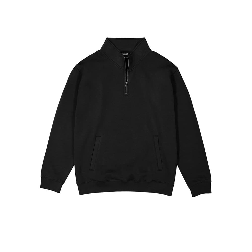 Origin Quarter Zip — Black
