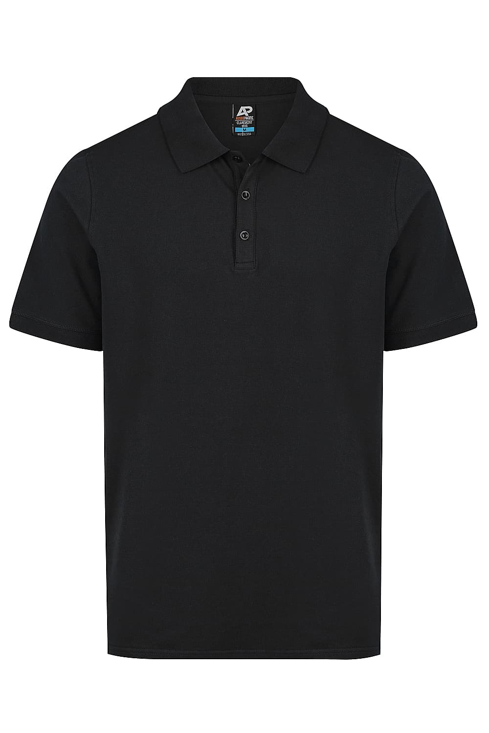 CLAREMONT MENS POLOS - 1315 — BLACK