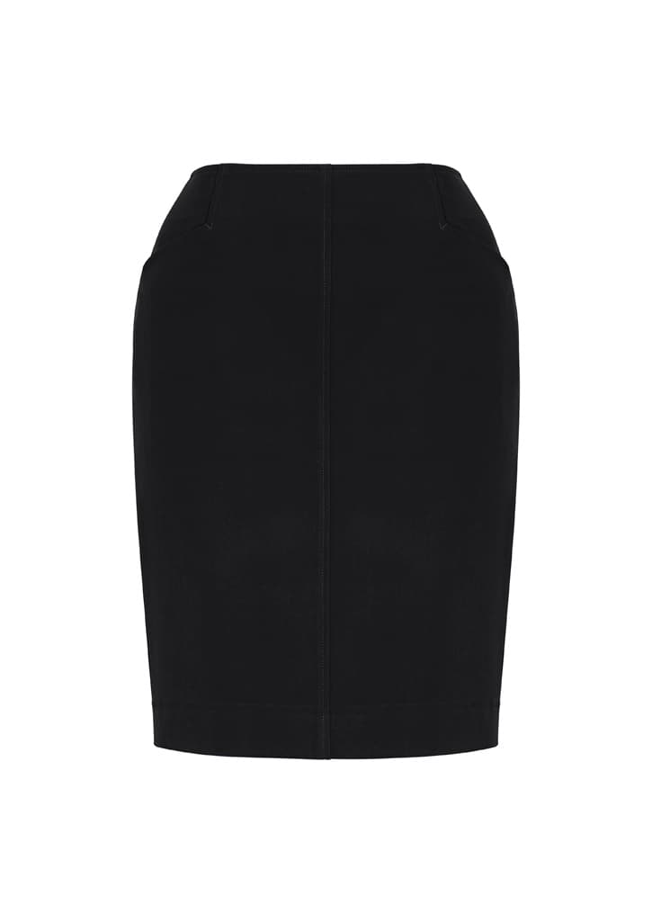 Siena Womens Bandless Pencil Skirt — Black