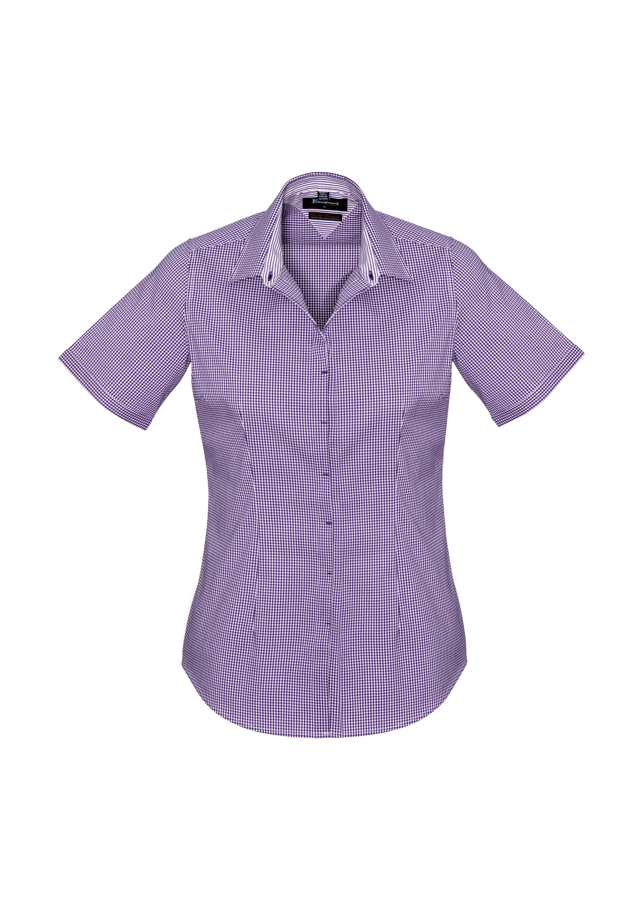 Biz Corporates Newport Womens Short Sleeve Shirt