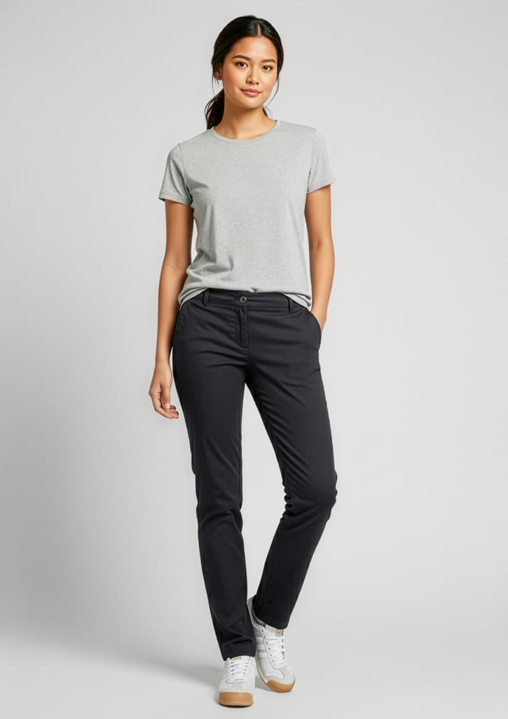 Lawson Womens Chino Pant — Black