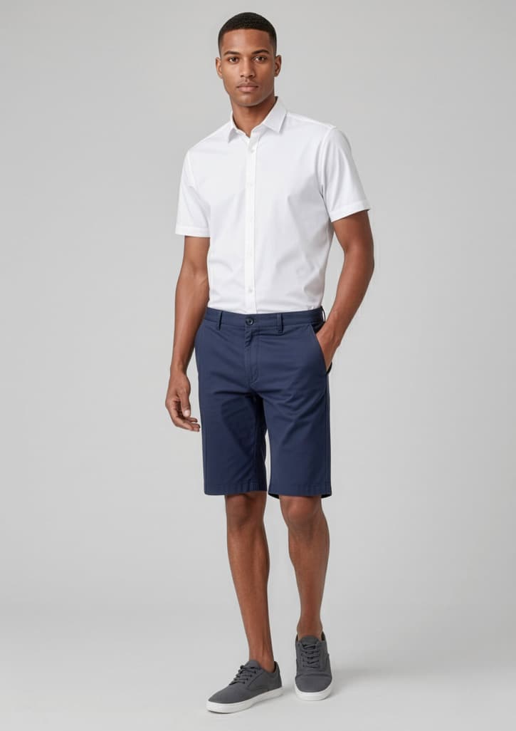 Biz Collection Comfort Waist Mens Cargo Short
