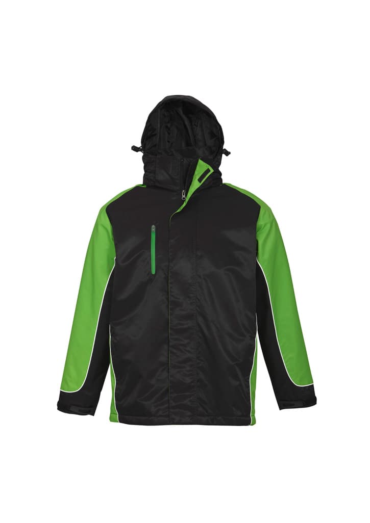 Nitro Unisex Jacket — Black/Green/White