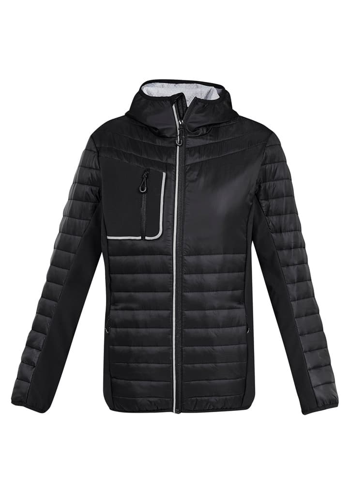 Patrol Unisex Jacket — Black/Silver