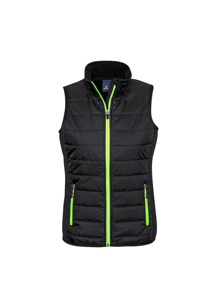 Stealth Womens Vest — Black/Lime