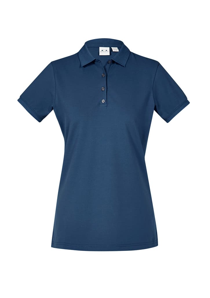 Biz Collection City Womens Short Sleeve Polo