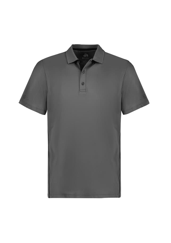 Balance Kids Short Sleeve Polo — Ash/Black