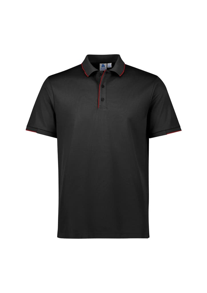 Biz Collection Focus Mens Short Sleeve Polo