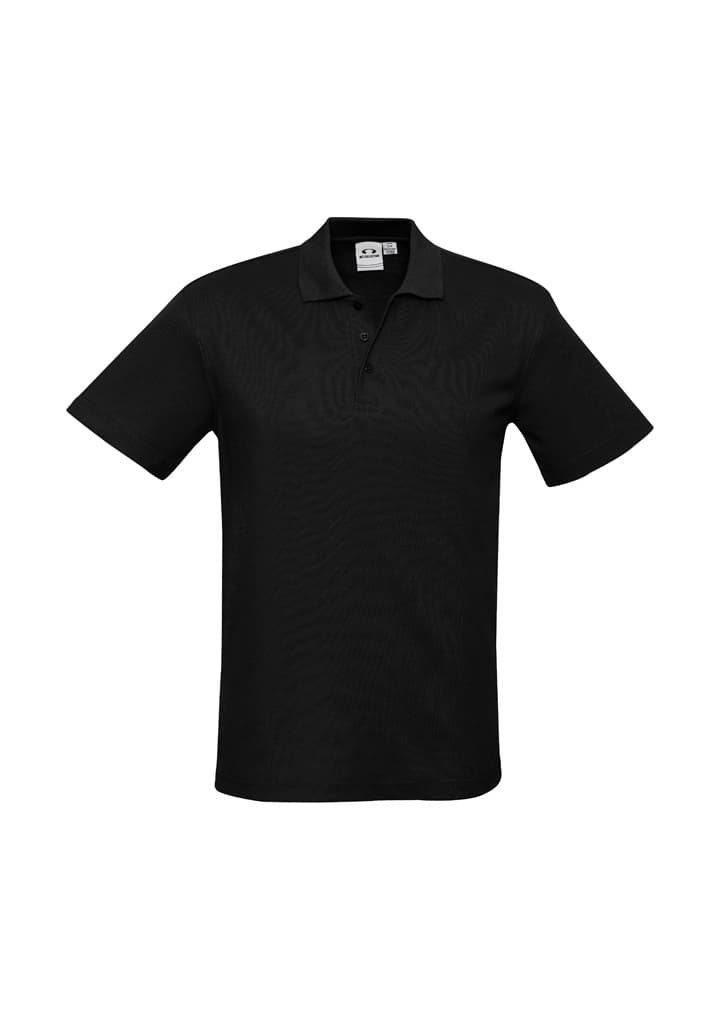 Crew Kids Short Sleeve Polo — Black