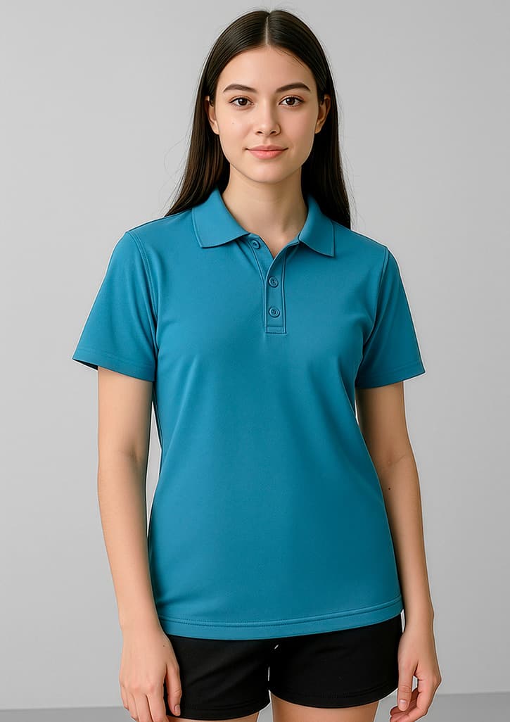 Biz Collection Crew Kids Short Sleeve Polo