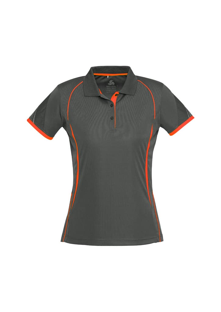 Biz Collection Razor Womens Short Sleeve Polo